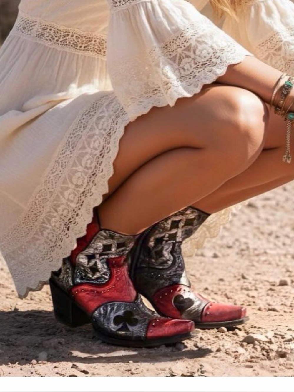 Old Gringo Quinn Boots ♠️♥️♠️ - Picture 3 of 8